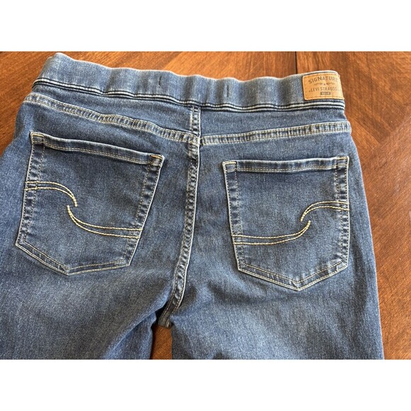 Signature by Levi Gold Label Women's Totally Shaping Pull on Skinny Size 6 Short - Picture 1 of 8